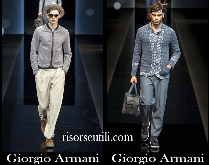 Fashion Giorgio Armani spring summer 2017 for men