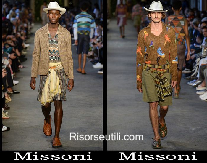 Brand Missoni spring summer 2017 men clothing