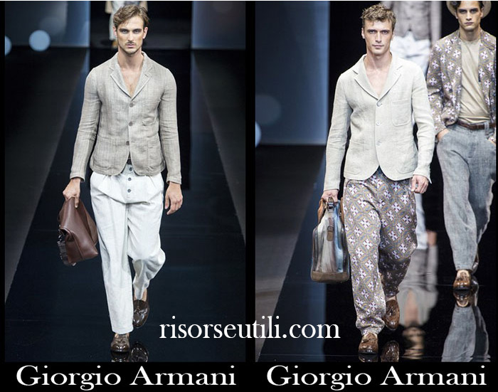 Fashion Giorgio Armani spring summer 2017 for men