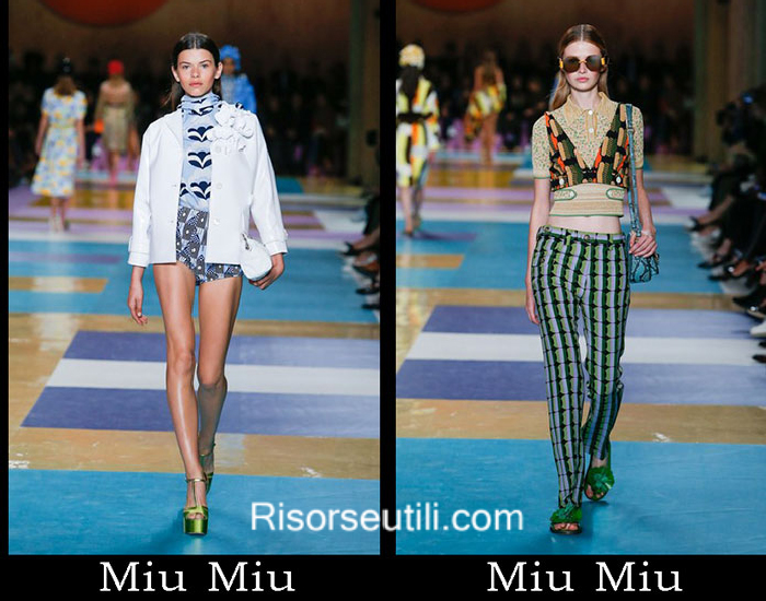 Lifestyle Miu Miu spring summer 2017 clothing women