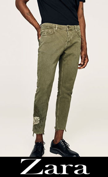 Embroidered jeans Zara fall winter men 4