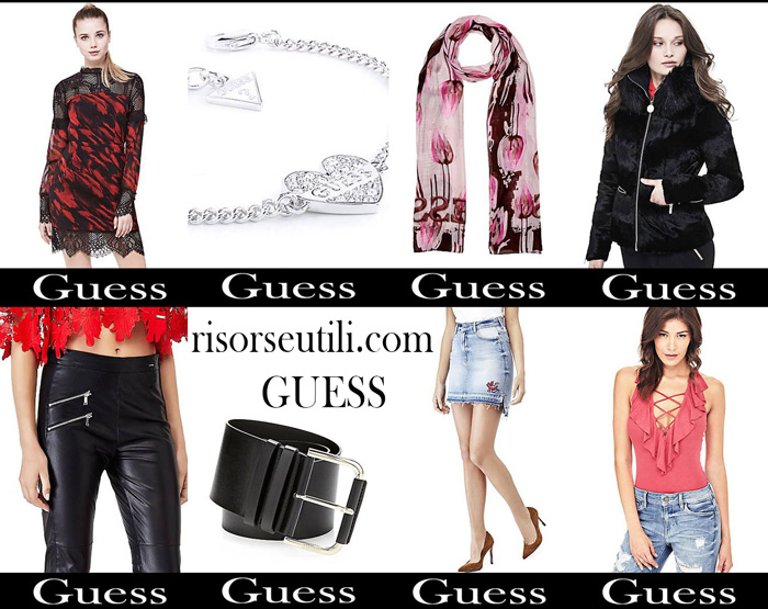 Fashion Guess fall winter 2017 2018 women clothing