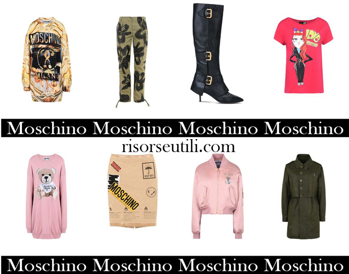 Fashion Moschino fall winter 2017 2018 clothing