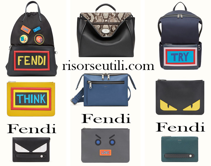 Handbags Fendi fall winter 2017 2018 men bags