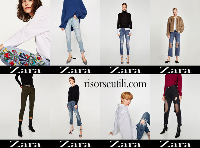 Jeans Zara fall winter 2017 2018 women denim
