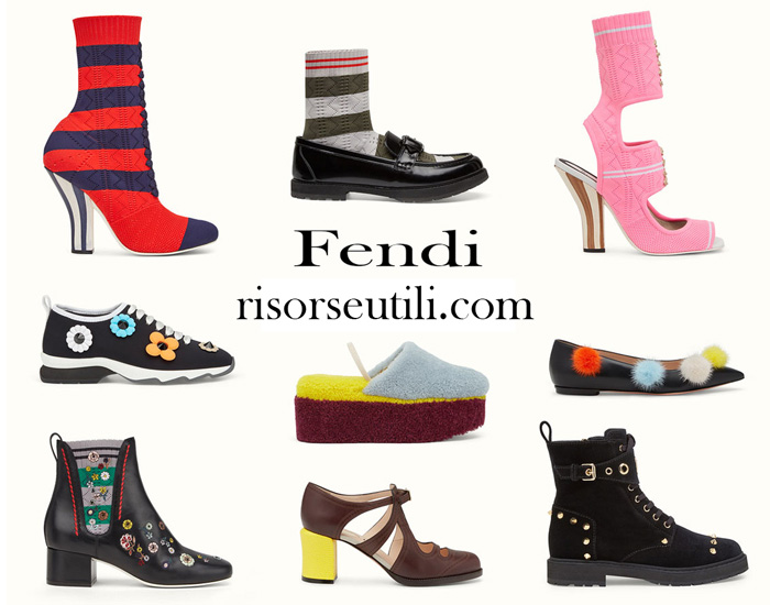 New shoes Fendi fall winter 2017 2018 for women