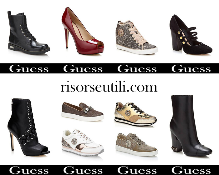 New shoes Guess fall winter 2017 2018 for women