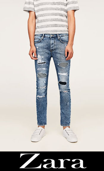 Zara ripped jeans fall winter men 2