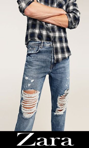 Zara ripped jeans fall winter men 8