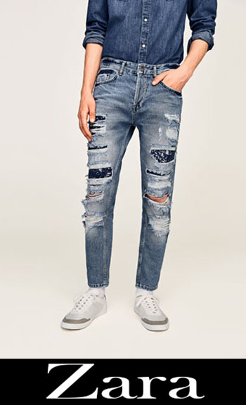 Zara ripped jeans fall winter men 9