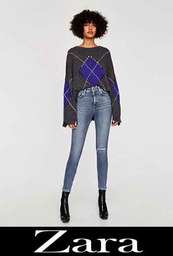 Zara ripped jeans fall winter women 4