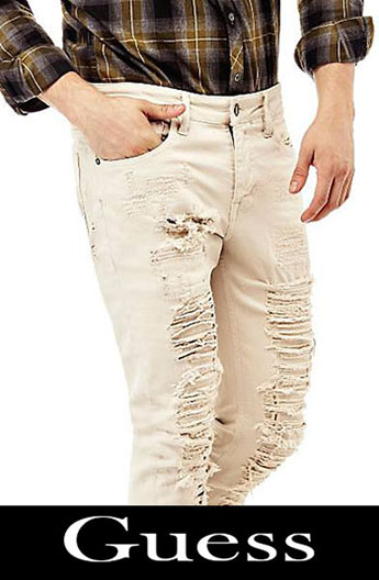 Guess ripped jeans fall winter for men 2