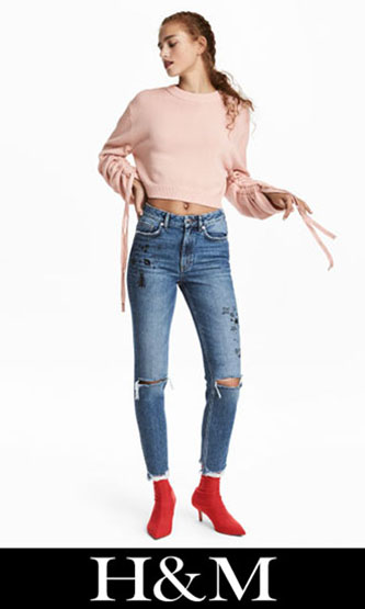 HM ripped jeans fall winter for women 3