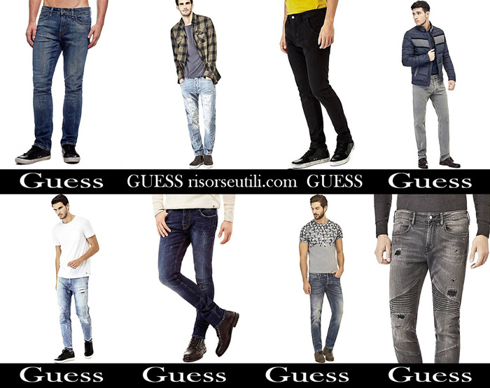 Jeans Guess fall winter 2017 2018 for men denim