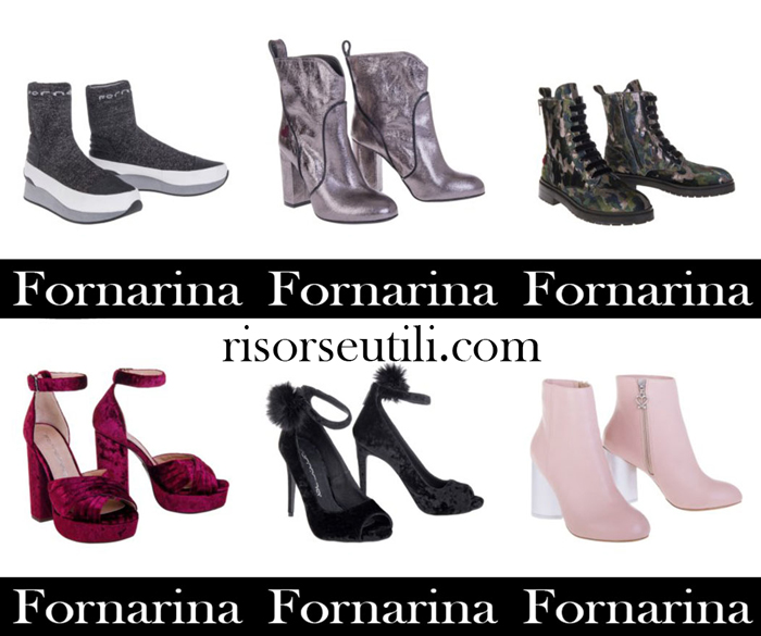 New shoes Fornarina fall winter 2017 2018 for women