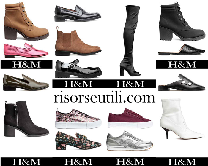 New shoes HM fall winter 2017 2018 for women