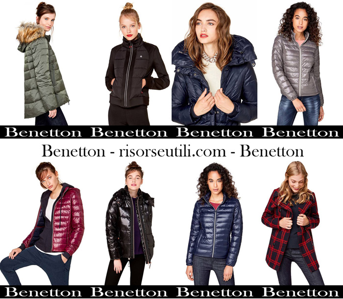 Jackets Benetton fall winter 2017 2018 new arrivals