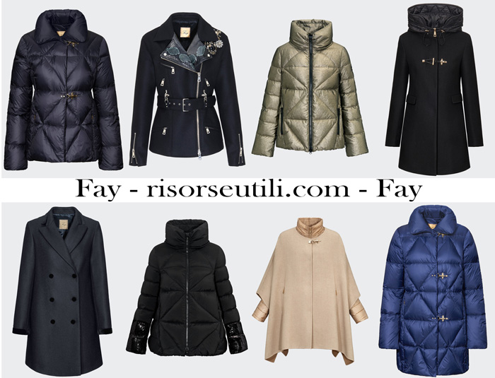 Outerwear Fay fall winter 2017 2018 new arrivals for women