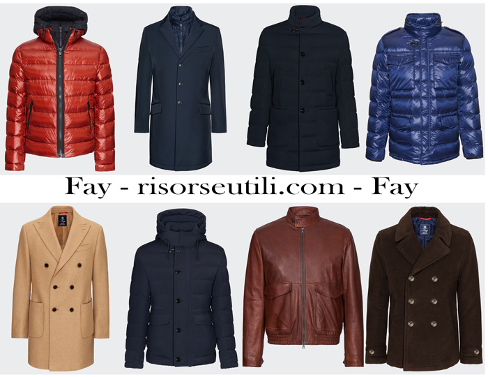 Outerwear Fay fall winter 2017 2018 new arrivals men