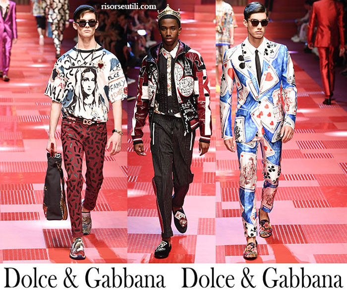 Clothing Dolce Gabbana spring summer 2018 lifestyle for men