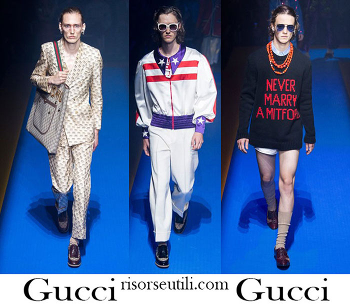 Clothing Gucci spring summer 2018 brand for men