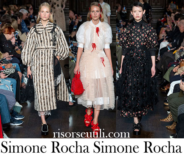 Clothing Simone Rocha spring summer 2018 lifestyle for women