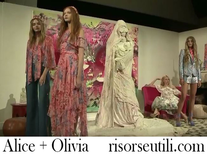 Fashion show Alice Olivia spring summer 2018 for women