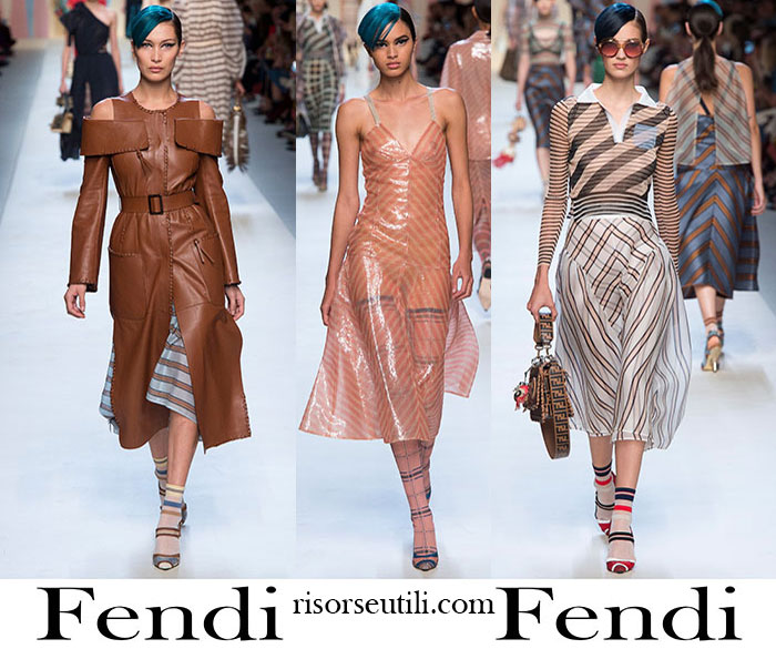 Clothing Fendi spring summer 2018 fashion for women