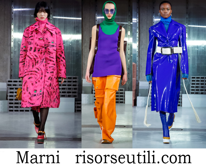 Clothing Marni fall winter 2018 2019 lifestyle for women