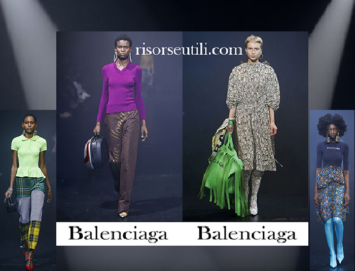 Fashion show Balenciaga spring summer 2018 for women