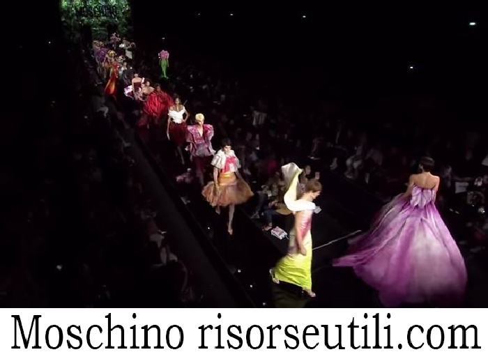 Fashion show Moschino spring summer 2018 for women