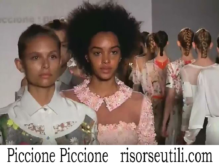 Fashion show Piccione Piccione spring summer 2018 for women