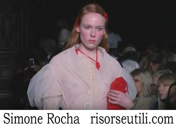 Fashion show Simone Rocha spring summer 2018 for women