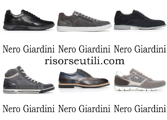 Shoes Nero Giardini spring summer 2018 new arrivals for men
