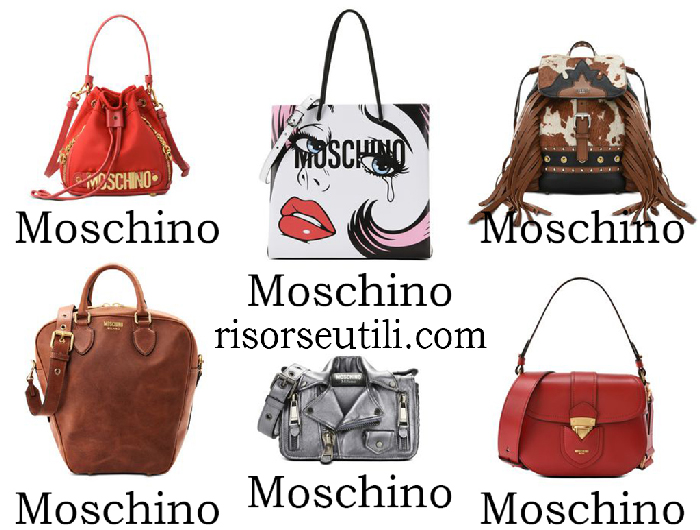 Bags Moschino spring summer 2018 new arrivals for women