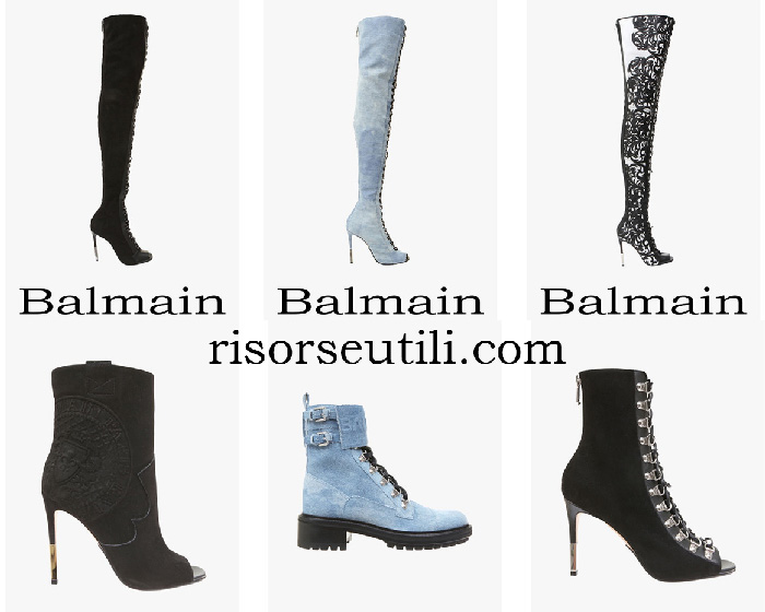Boots Balmain 2018 new arrivals footwear for women