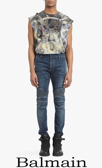 Clothing Balmain denim spring summer for men