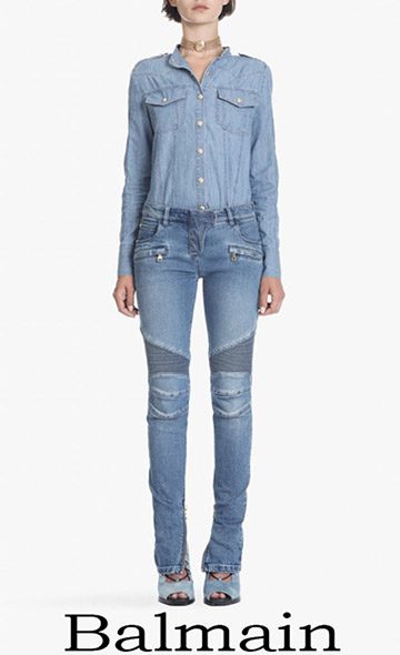 Clothing Balmain denim spring summer for women