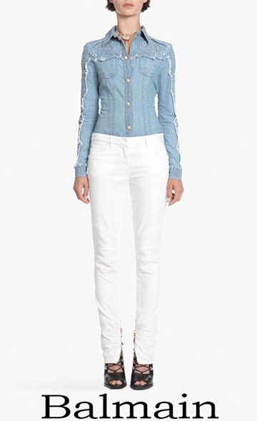 Clothing Balmain jeans for women spring summer