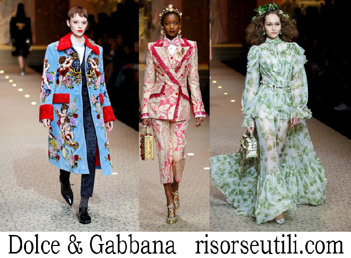 Clothing Dolce Gabbana fall winter 2018 2019 brand for women
