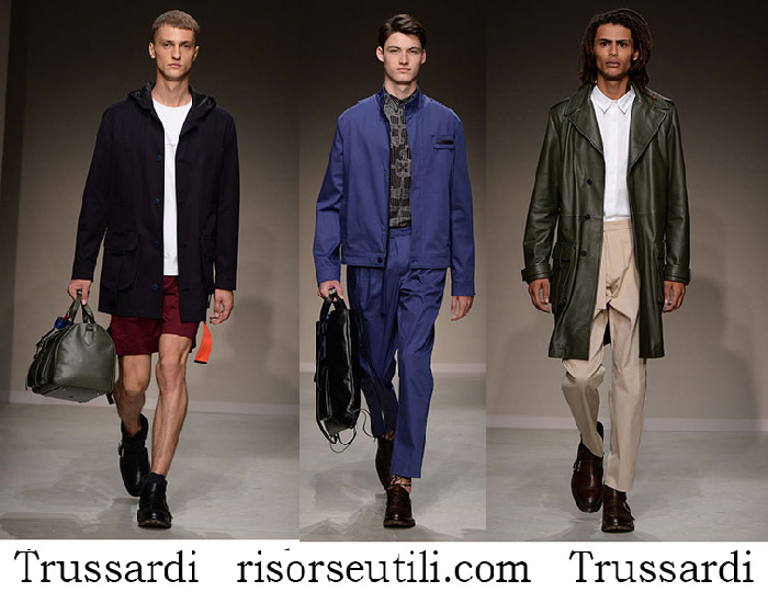 Clothing Trussardi spring summer 2018 lifestyle for men