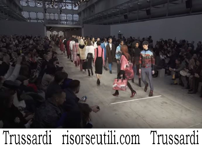 Fashion show Trussardi fall winter 2018 2019 women men