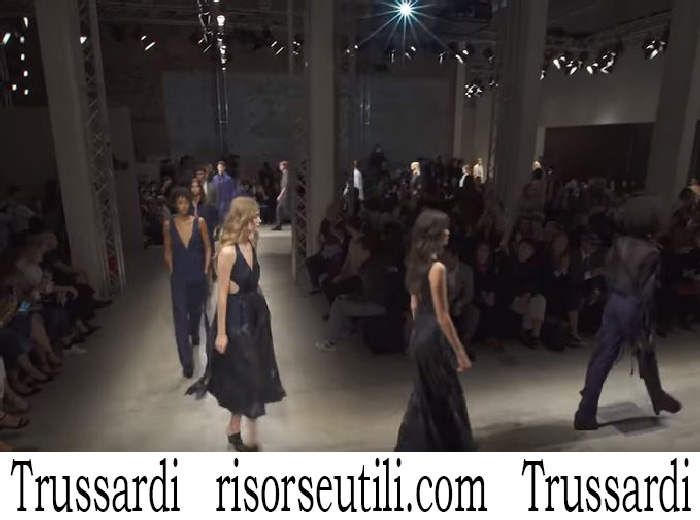 Fashion show Trussardi spring summer 2018 women men