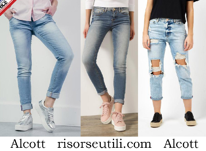 Jeans Alcott 2018 new arrivals clothing denim for women