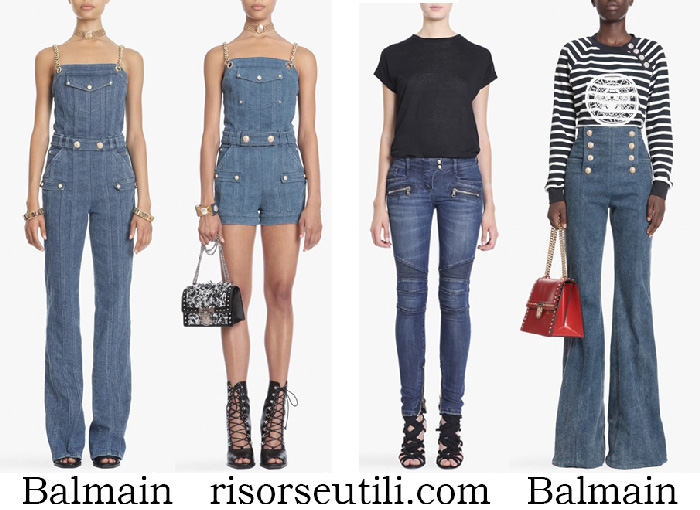 Jeans Balmain 2018 new arrivals for women clothing