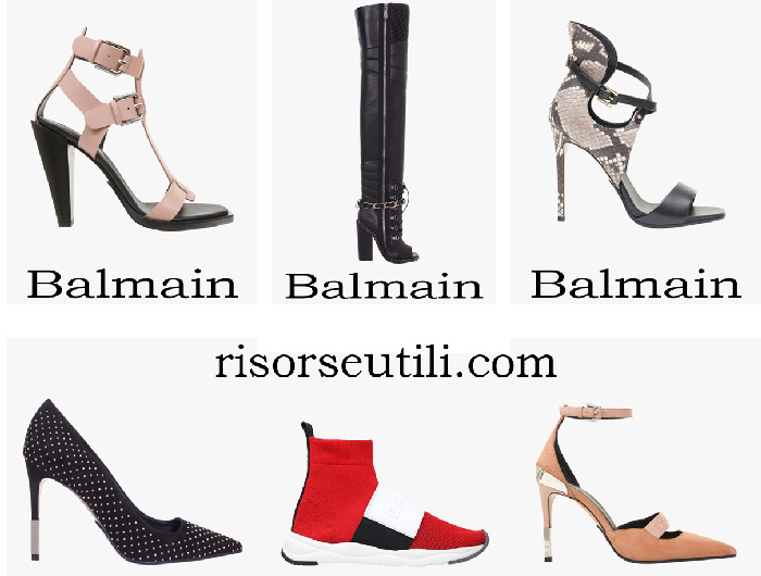 Shoes Balmain 2018 new arrivals for women footwear