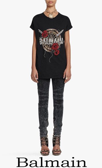 T shirts Balmain 2018 spring summer for women