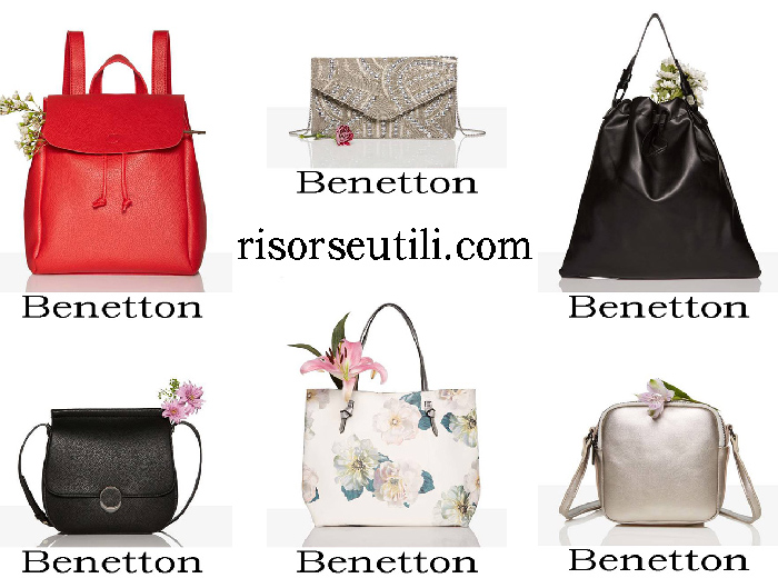 Bags Benetton 2018 new arrivals accessories for women