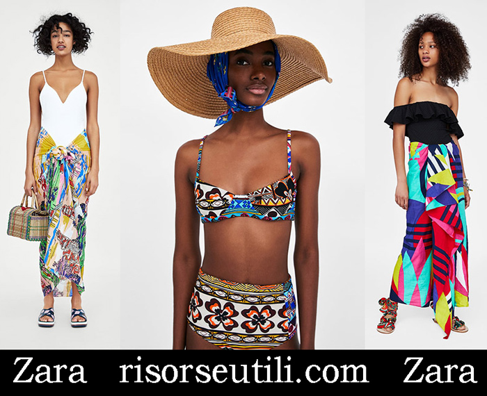 Beachwear Zara 2018 new arrivals sea fashion for women