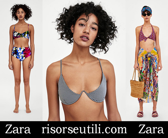 Bikinis Zara 2018 new arrivals swimwear for women
